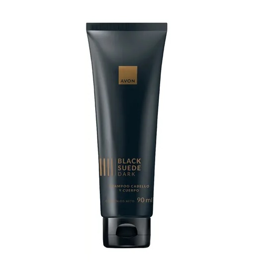 Shampoo Cabello y cuerpo Black Suede Dark 90ml Avon Shampoo Cabello y cuerpo Black Suede Dark 90ml Avon