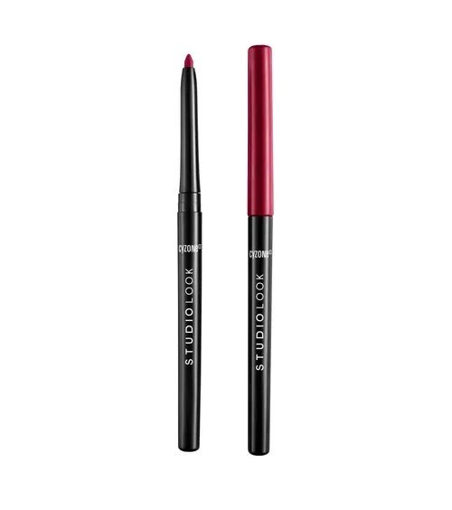Delineador de labios retráctil studio look tono Sangría Cyzone Delineador de labios retráctil studio look tono Sangría Cyzone