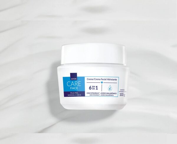 Crema facial hidratante 6 en 1 care 100gr Avon Crema facial hidratante 6 en 1 care 100gr Avon