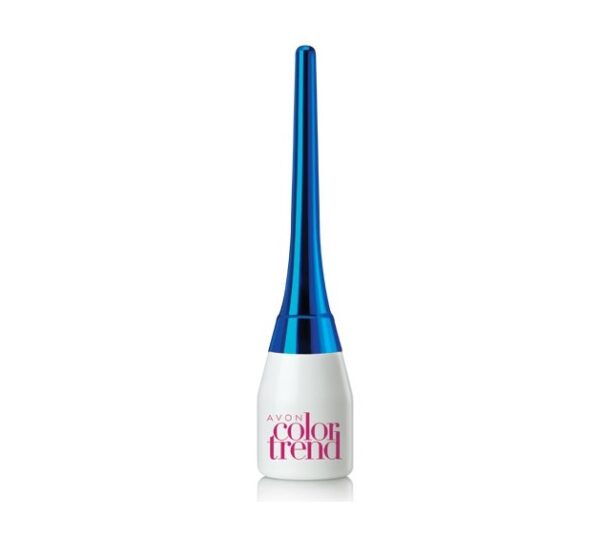 Delineador Liquido para Ojos Color Trend tono Azul Metalico 3ml