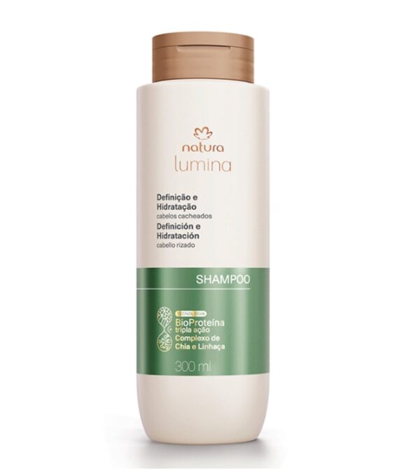 Shampoo Cabello Rizo Lumina Complexo Chia 300ml Natura