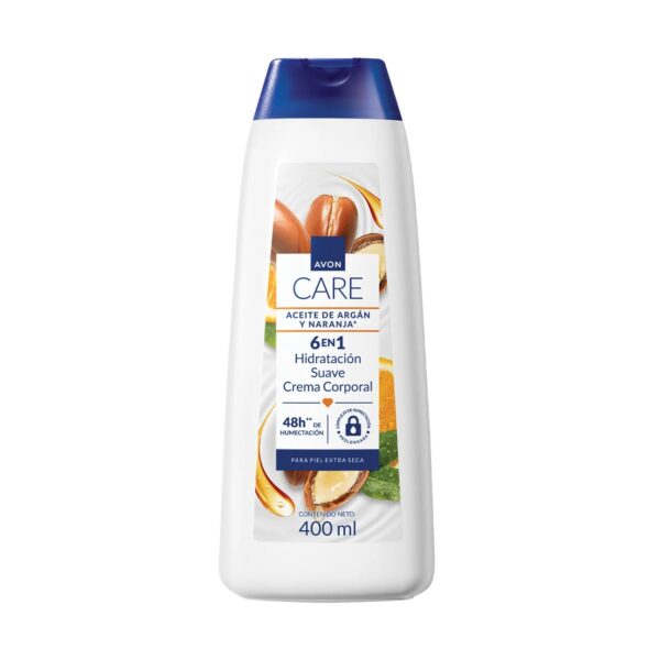 Crema Corporal Aceite de Argan y Naranja 400ml Avon