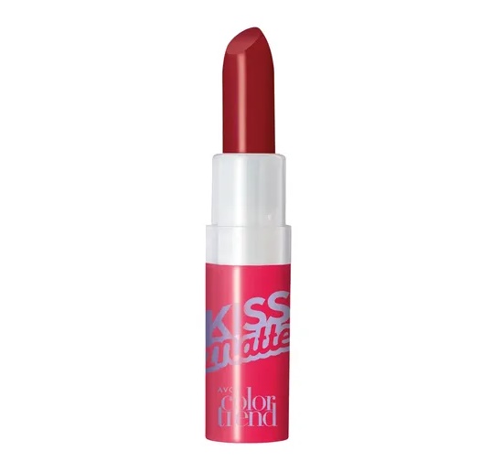 Labial en Barra Kiss Mate tono Vino 3.6g Avon Labial en Barra Kiss Mate tono Vino 3.6g Avon
