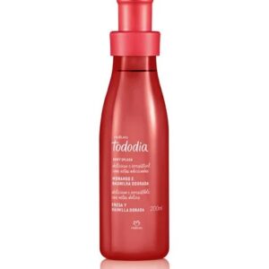 Splash Tododia Fresa y Vainilla Dorada 200ml Natura Splash Tododia Fresa y Vainilla Dorada 200ml Natura