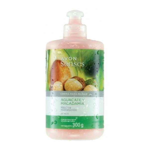 Crema para Peinar Aguacate y Macadamia 300g Avon