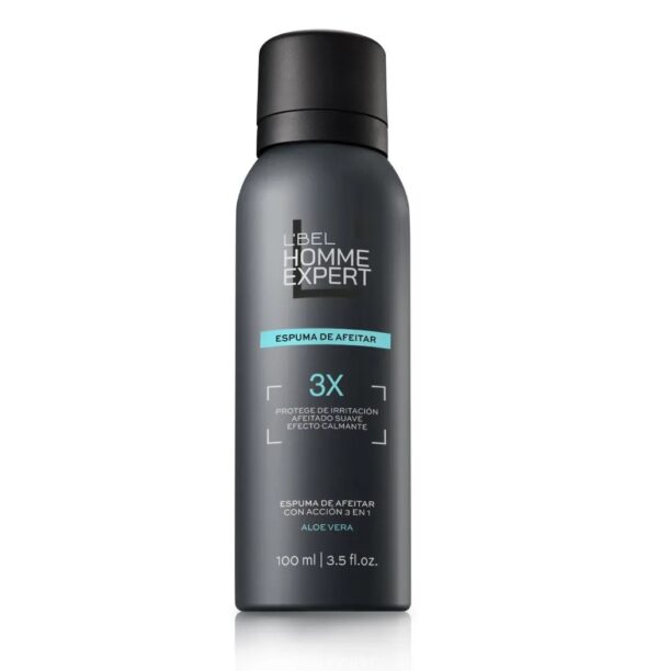 Espuma Afeitar Homme Expert Aloe Vera 100ml Lbel