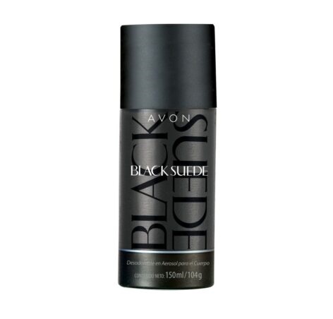 Desodorante en Aerosol Black Suede150ml Avon