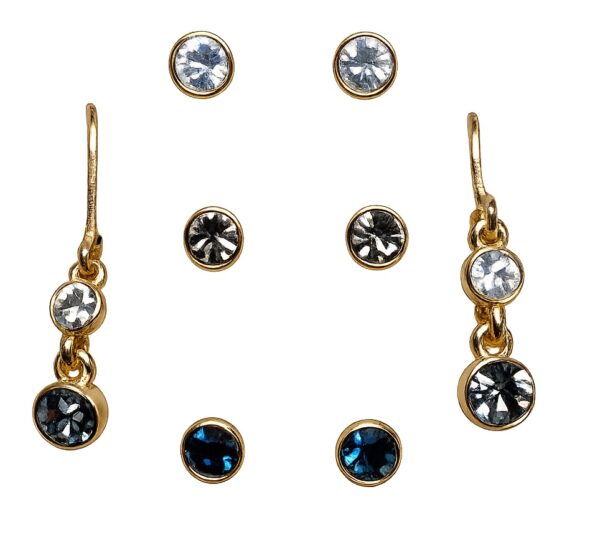 Set de aretes Alba x 4 pares Yanbal Set de aretes Alba x 4 pares Yanbal