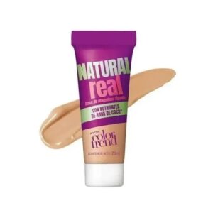 Base Líquida Color Trend Natural Real tono 345N 25ml Avon