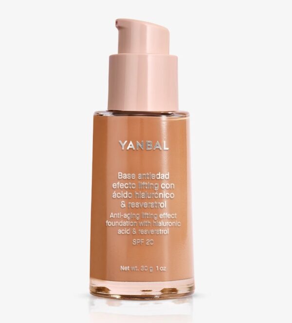Base Antiedad efecto Lifting Acido Hialuronico Tono 3N 30g yanbal