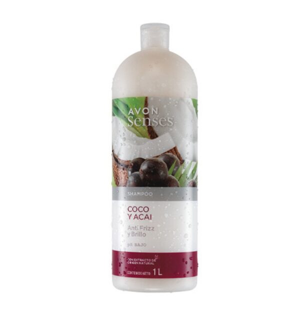 Shampoo Coco y Acai Antifrizz 750ml Avon
