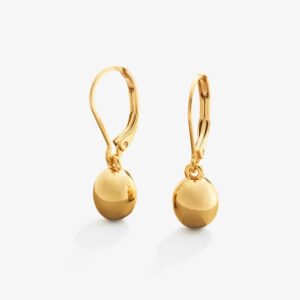 Aretes Orbe Dorada Yanbal