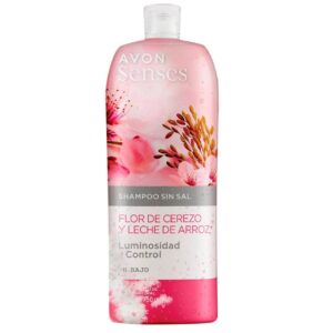 Shampoo sin Sal Flor Cerezo y Leche de Arroz 750ml Avon Shampoo sin Sal Flor Cerezo y Leche de Arroz 750ml Avon