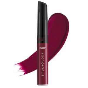 Labial Liquido Mate Studio Look tono Sangria 6ml Cyzone (2x) Labial Liquido Mate Studio Look tono Sangria 6ml Cyzone (2x$8)