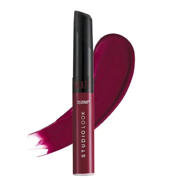 Labial Liquido Mate Studio Look tono Sangria 6ml Cyzone (2x$8)