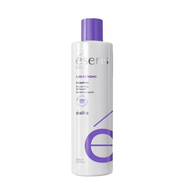 Shampoo Liso Extremo esens pro Keratina Vegetal 300ml esika Shampoo Liso Extremo esens pro Keratina Vegetal 300ml esika