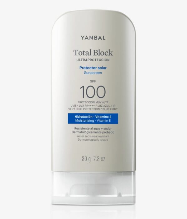 Protector Solar Total Block 100SPF 80g Yanbal