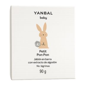 Jabón en barra Petit Pon Pon con extracto de algodón 90g Yanbal Jabón en barra Petit Pon Pon con extracto de algodón 90g Yanbal