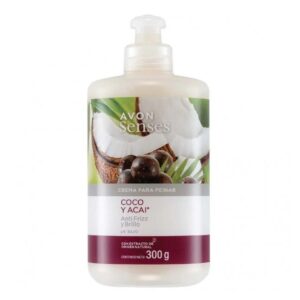 Crema para Peinar Coco y Acai Anti Frizz 300g Avon