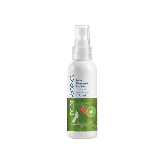 Spray para pies Kiwi y fresa 100ml Avon