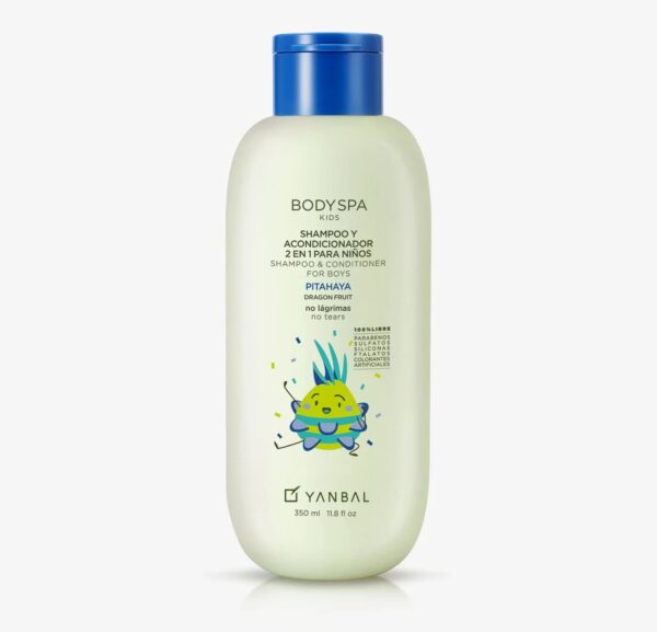 Shampoo y Acondicionador niños Pitahaya Body Spa 350ml Yanbal