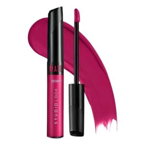 Labial Liquido Mate Studio Look tono Borgoña 6ml Cy (2x$8)
