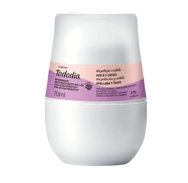 Desodorante roll on Avellana y Cassis 70ml Natura Desodorante roll on Avellana y Cassis 70ml Natura