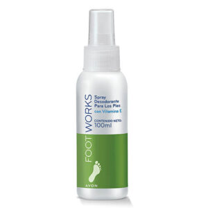 Spray Desodorante para Pies 3 en 1 Foot Works 100ml Avon Spray Desodorante para Pies 3 en 1 Foot Works 100ml Avon