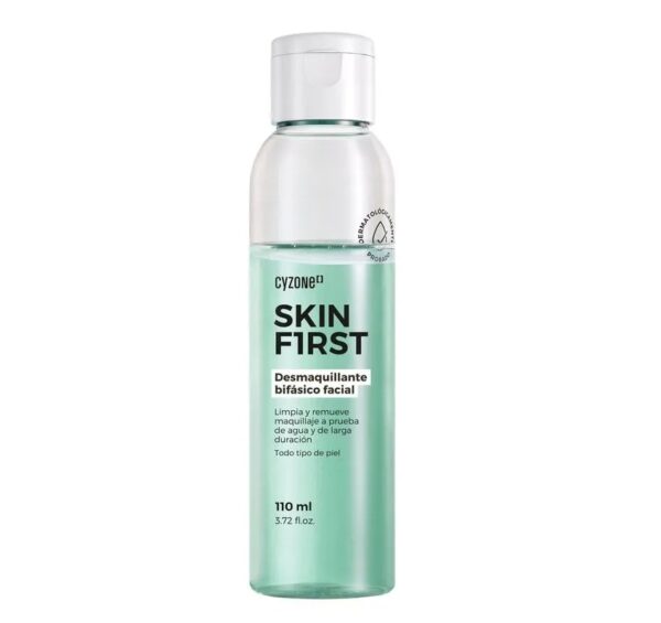Desmaquillante Bifasico facial Skin First 110ml Cyzone Desmaquillante Bifasico facial Skin First 110ml Cyzone