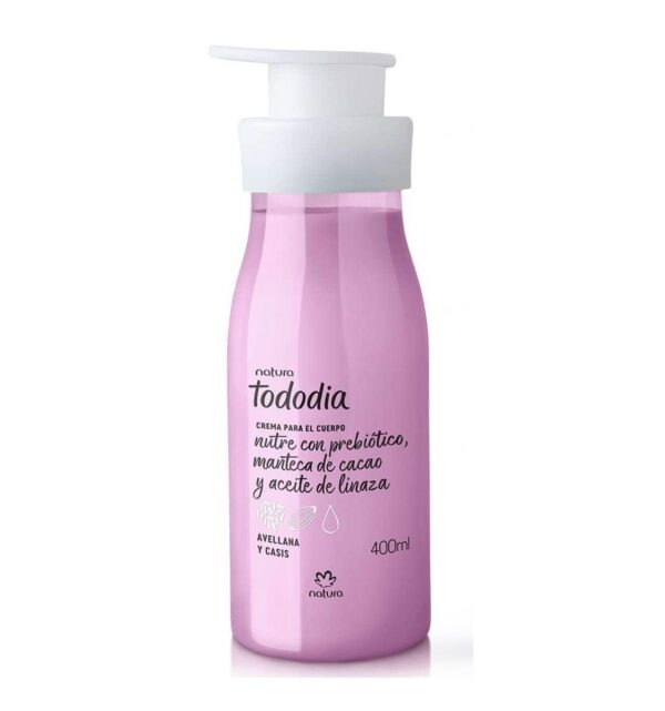 Crema Cuerpo Avellana y Cassis 400ml Natura Crema Cuerpo Avellana y Cassis 400ml Natura