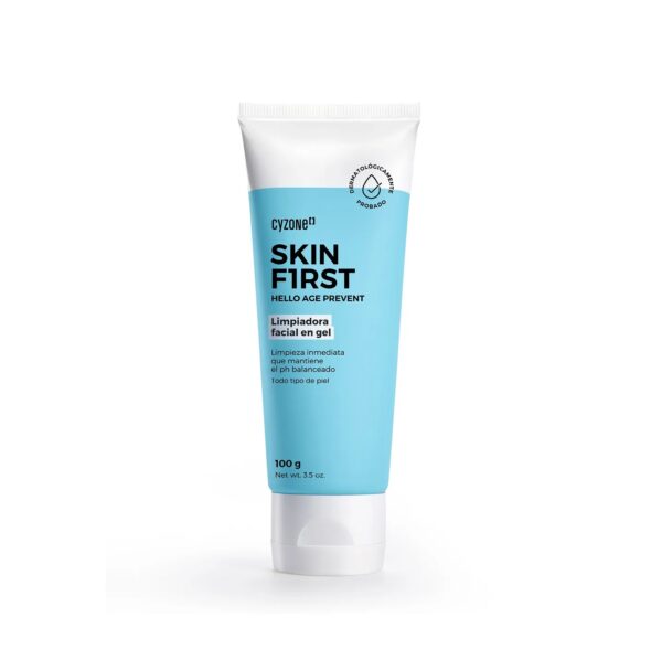 Limpiadora facial en gel skin first Hello Age prevent 100g Cyzone
