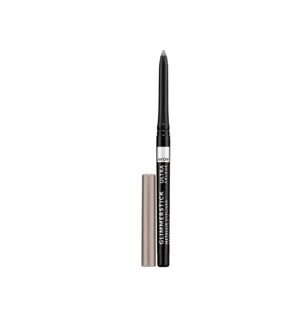 Delineador retráctil ojos Glinmer Stick tono Gun Metal Avon