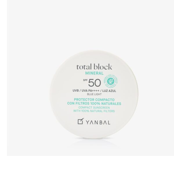 Protector Compacto Mineral Total Block piel sensible 9g yanbal