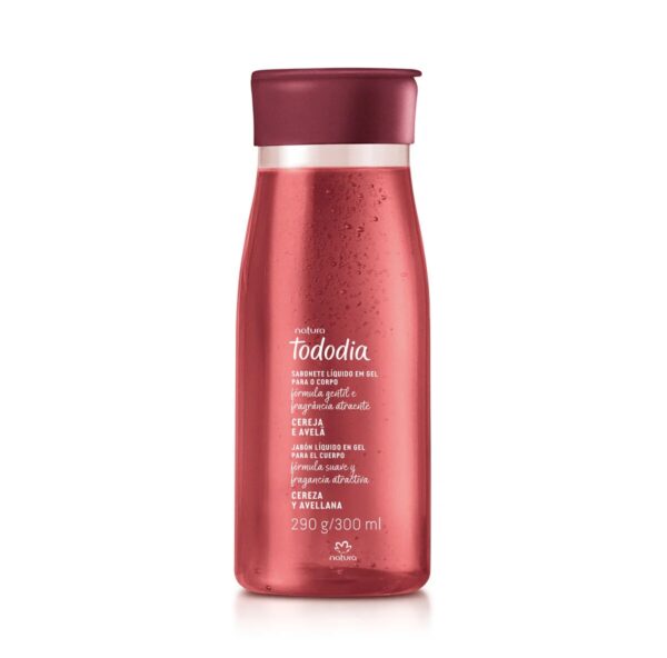 Jabon Liquido en Gel Cereza y Avellana 300ml Natura