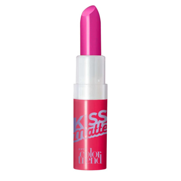 Labial en Barra Kiss Mate tono Fresa Pastel 3.6g Avon