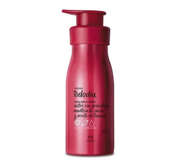Crema para el cuerpo Cereza y Avellana 400ml Natura Crema para el cuerpo Cereza y Avellana 400ml Natura