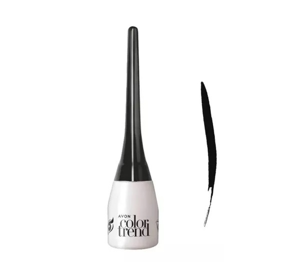 Delineador Liquido para ojos Color Trend tono Negro Mate 3ml Avon Delineador Liquido para ojos Color Trend tono Negro Mate 3ml Avon