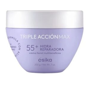 Crema facial Triple Acción 55+ Hidra Reparadora 200g esika Crema facial Triple Acción 55+ Hidra Reparadora 200g esika