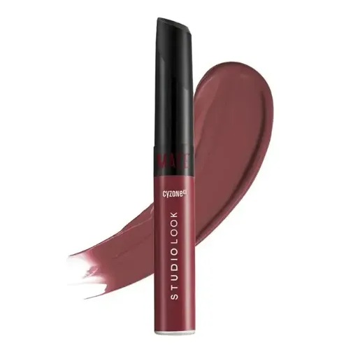 Labial Liquido Mate Studio Look tono Mocca 6ml Cyzone (2x$8)