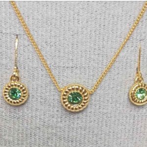 Set Collar + Aretes Gyra Jade Yanbal