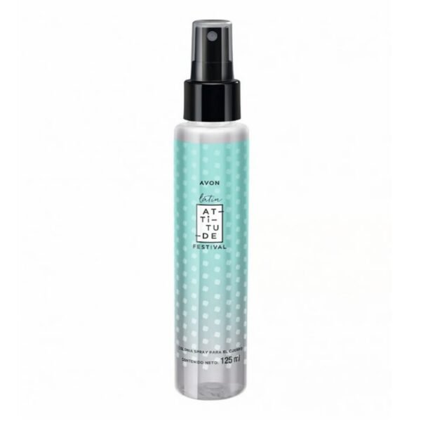 Colonia Spray cuerpo Latin Attitude Festival 125ml Avon