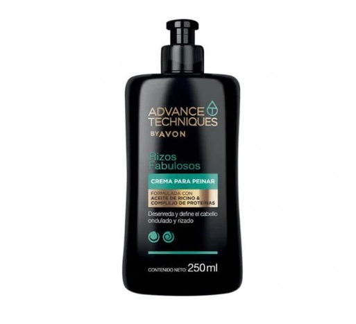 Crema de peinar Rizos Fabulosos 250ml Avon Crema de peinar Rizos Fabulosos 250ml Avon