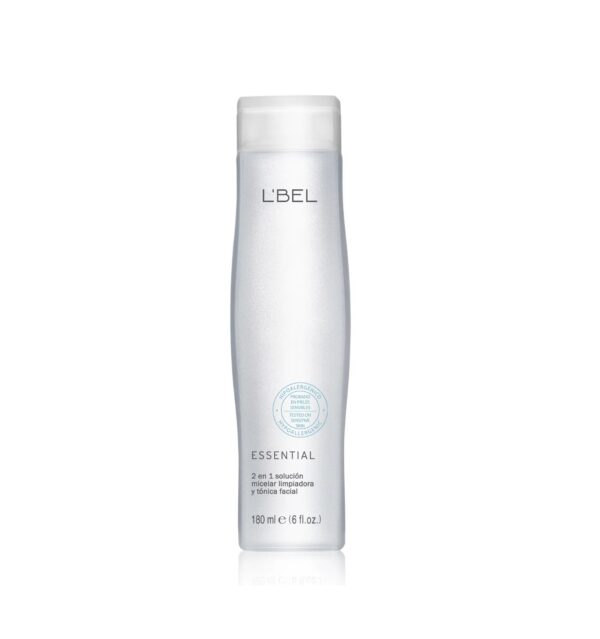 Limpiadora y Tónica Facial 2 en 1 Essential 180ml Lbel