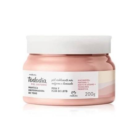 Manteca Corporal Tododia Pera y FLor de Loto 200g Natura