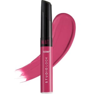 Labial Liquido Mate Studio Look tono Wild Rose 6ml Cy (2x) Labial Liquido Mate Studio Look tono Wild Rose 6ml Cy (2x$8)