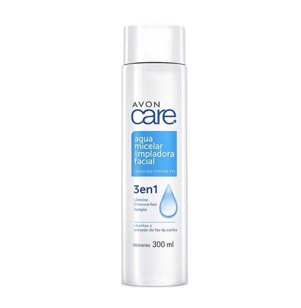 Agua Micelar Limpiadora Facial 3 en 1 Flor Cactus 300ml Avon