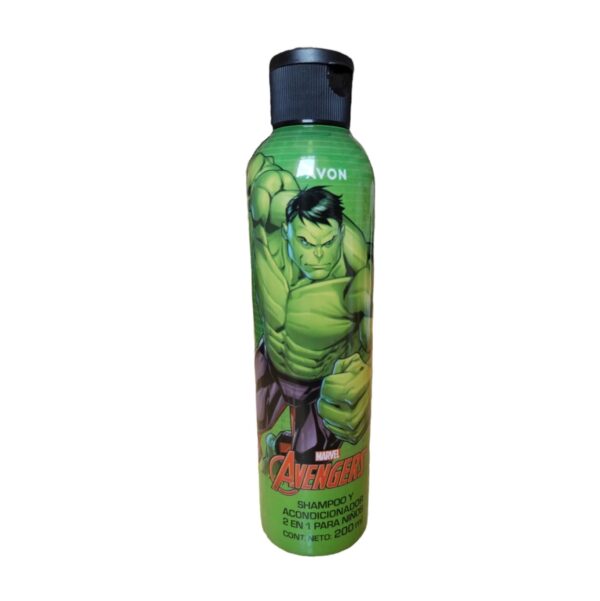 Shampoo y Acondicionador para niños Hulk Avengers 200ml Avon( 1x $5) y (2x $8)
