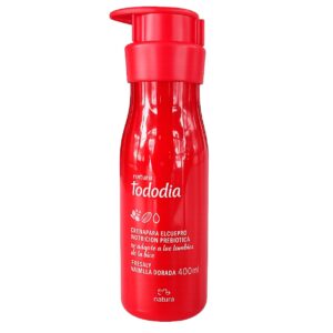 Locion Tododia Fresa y Vainilla Dorada 400ml Natura