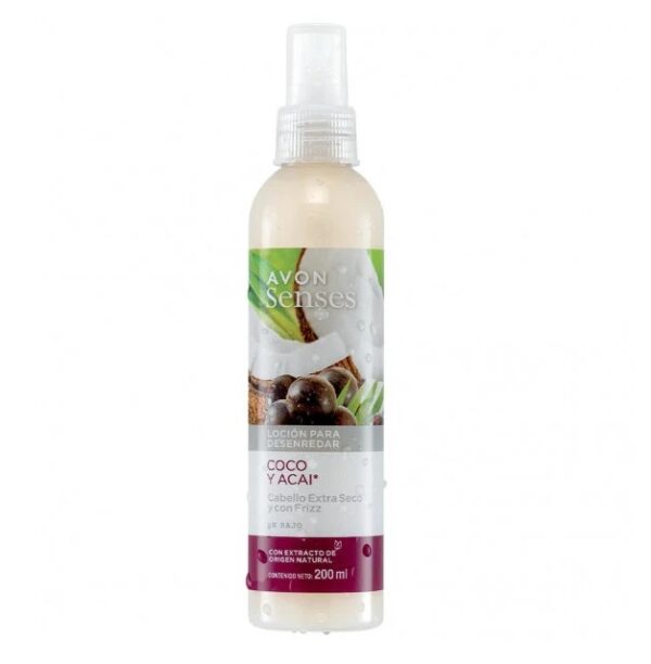 Locion Desenredante Coco y Acai 200ml Avon Locion Desenredante Coco y Acai 200ml Avon
