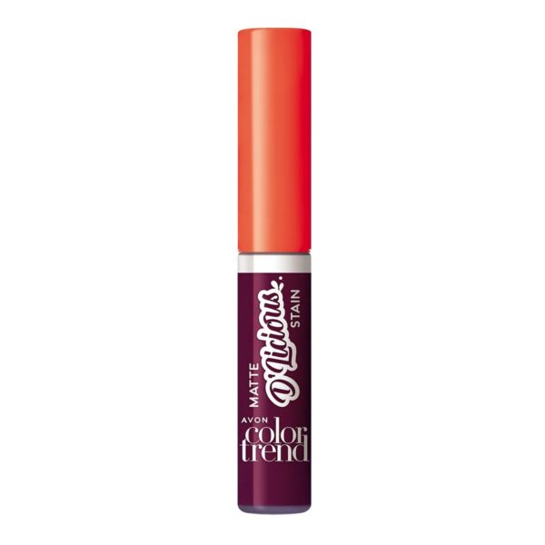 Labial Lquido Delicius Matte tono Vino Rubi 4ml Avon